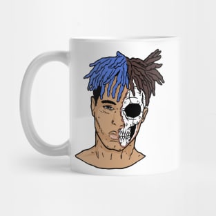 XXX Blue Skull Mug